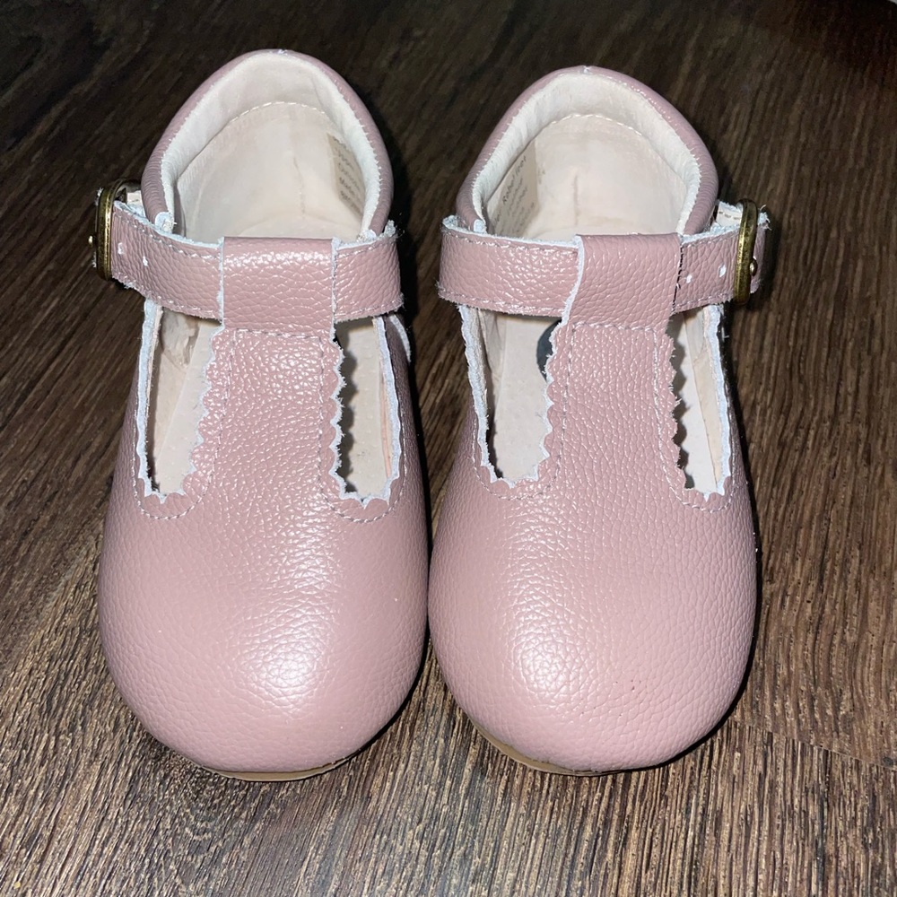 Rebel Feet Mauve T-bars size 7